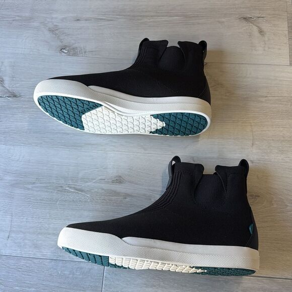 VESSI Weekend Chelsea Sneaker BLACK MESH SIZE 10 New in Box - Picture 6 of 8